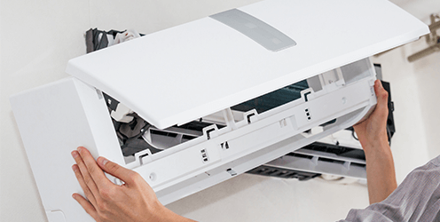 エアコンの取り付けのイメージ